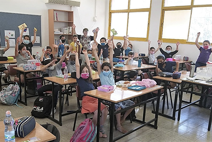 עפולה: מבצע חיסונים לתלמידים בבתי הספר 